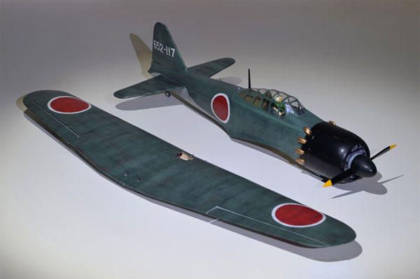 KK HOBBY 】 ZERO A6M GP/EP 46～.55 V2（電動リトラクトセット付