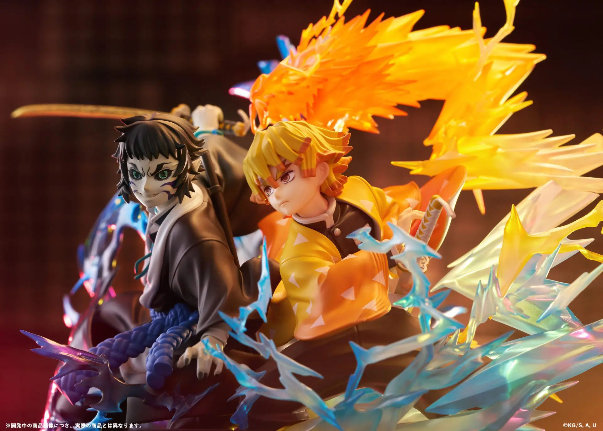 鬼滅の刃 我妻善逸＆獪岳 ノンスケールフィギュア【2026年11月中旬発売】