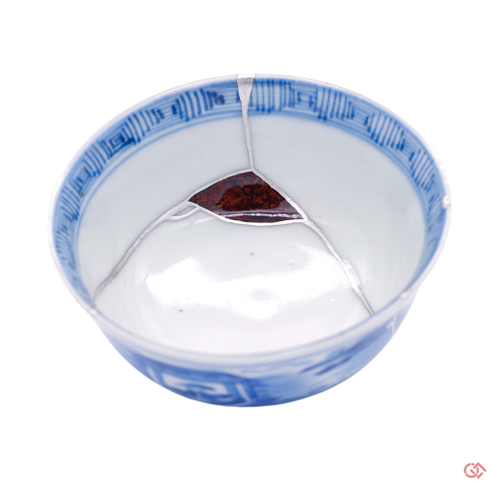 The Kintsugi Labo JAPAN Unique Kintsugi Sake Cup Silver 1