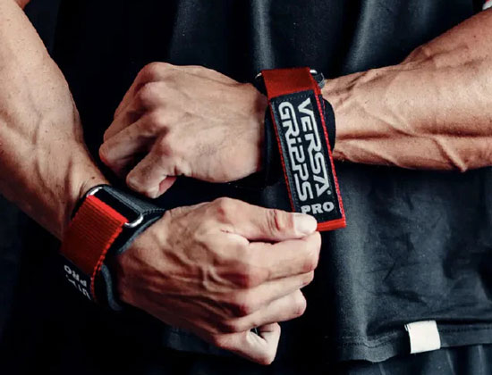 パワーグリップGOLD'S GYM VERSA GRIPPS RED PRO/S パワーグリップ