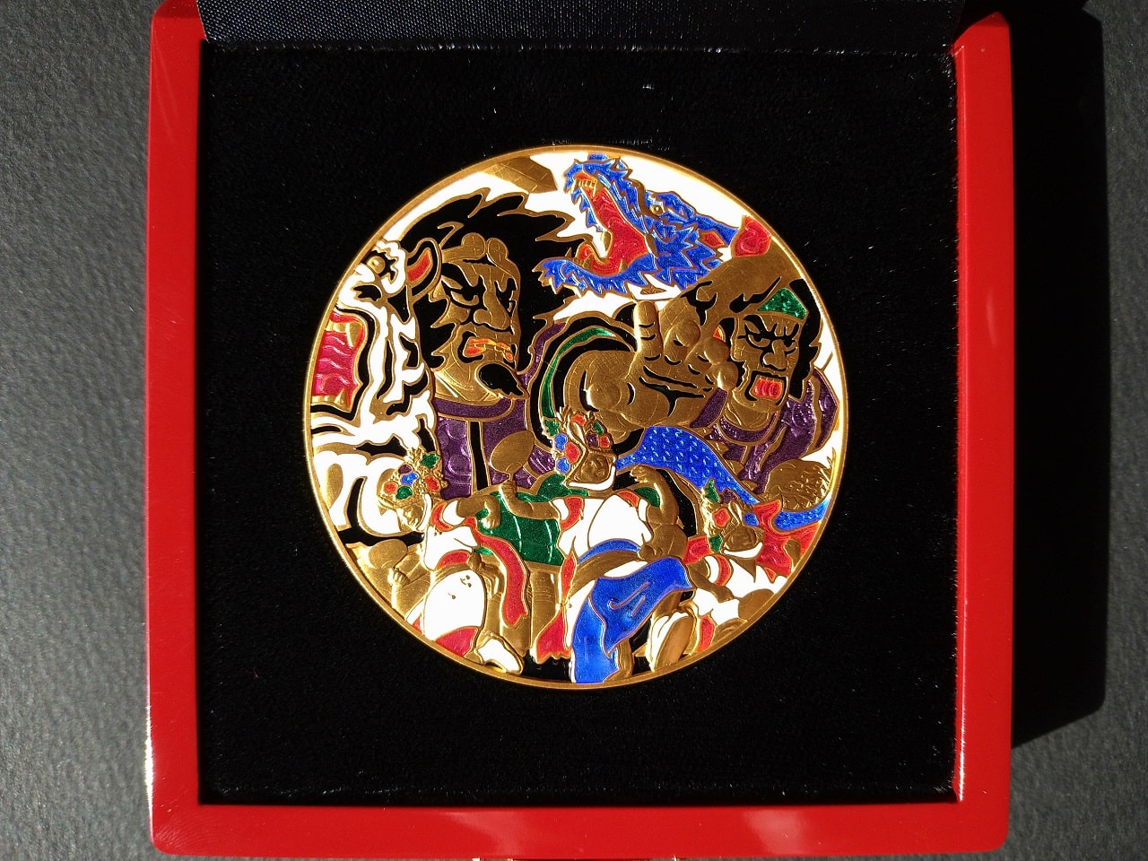 造幣局 七宝章牌 青森ねぶた祭の紹介（2012） | 金銀砂子・造幣局の