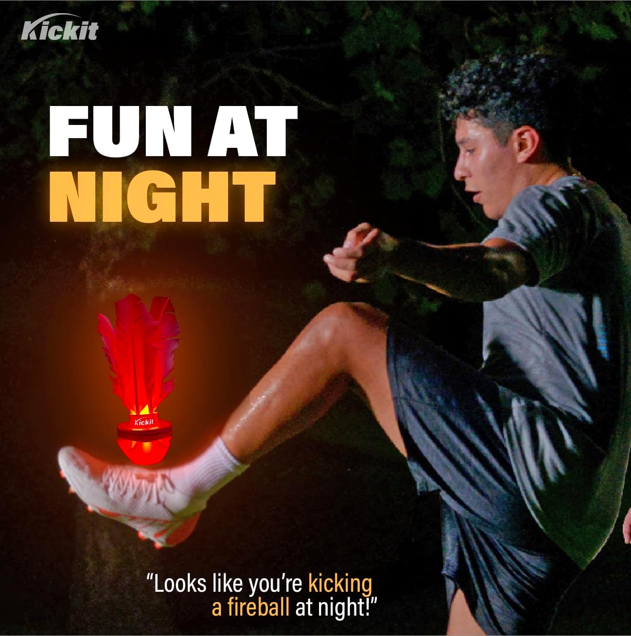 Kickit Soccer Badminton | Shuttlecock Kicking Inspired by Jianzi