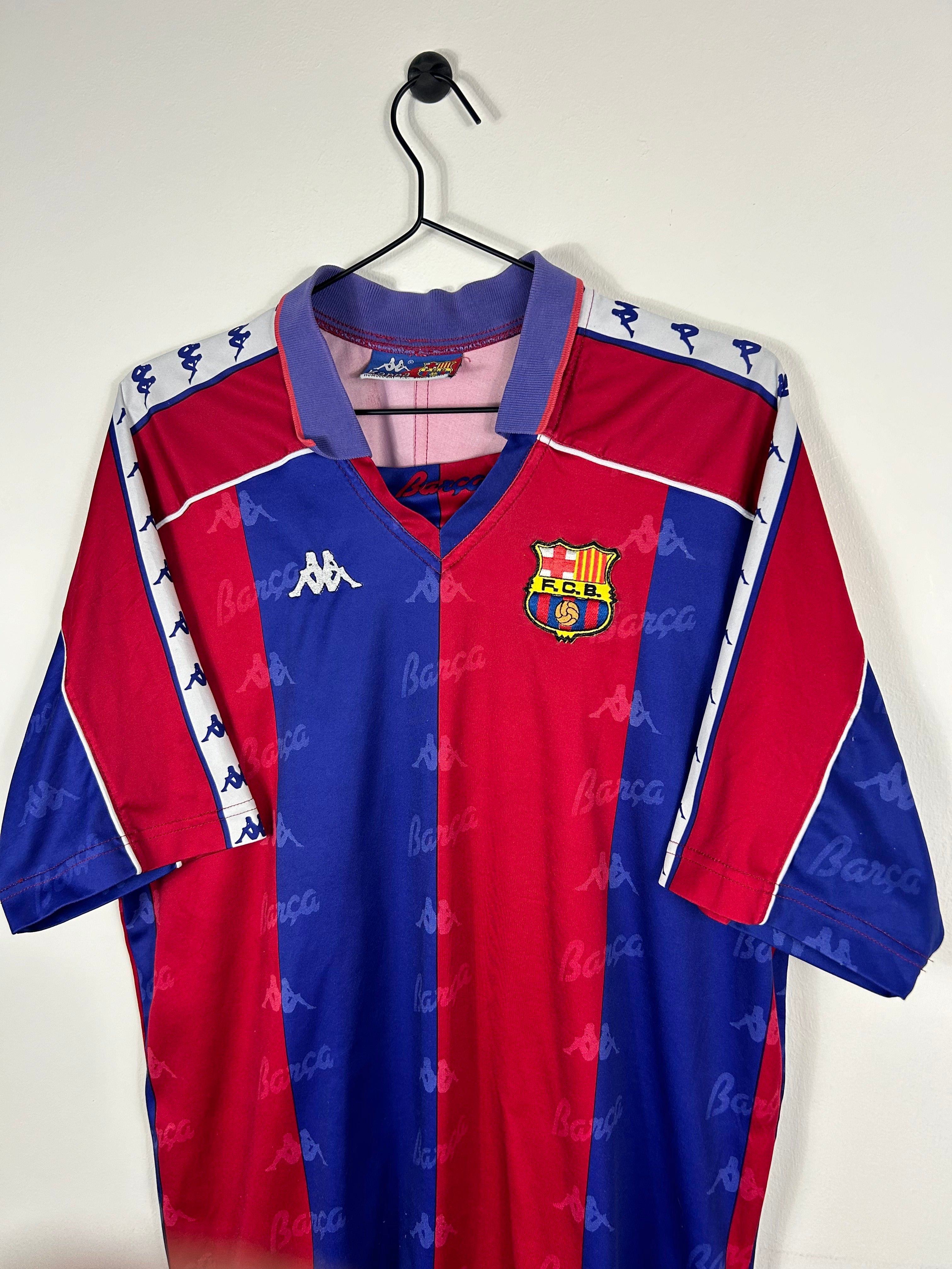 BARCELONA 1992/95 HOME SHIRT (L) KAPPA – Kick Off Vintage