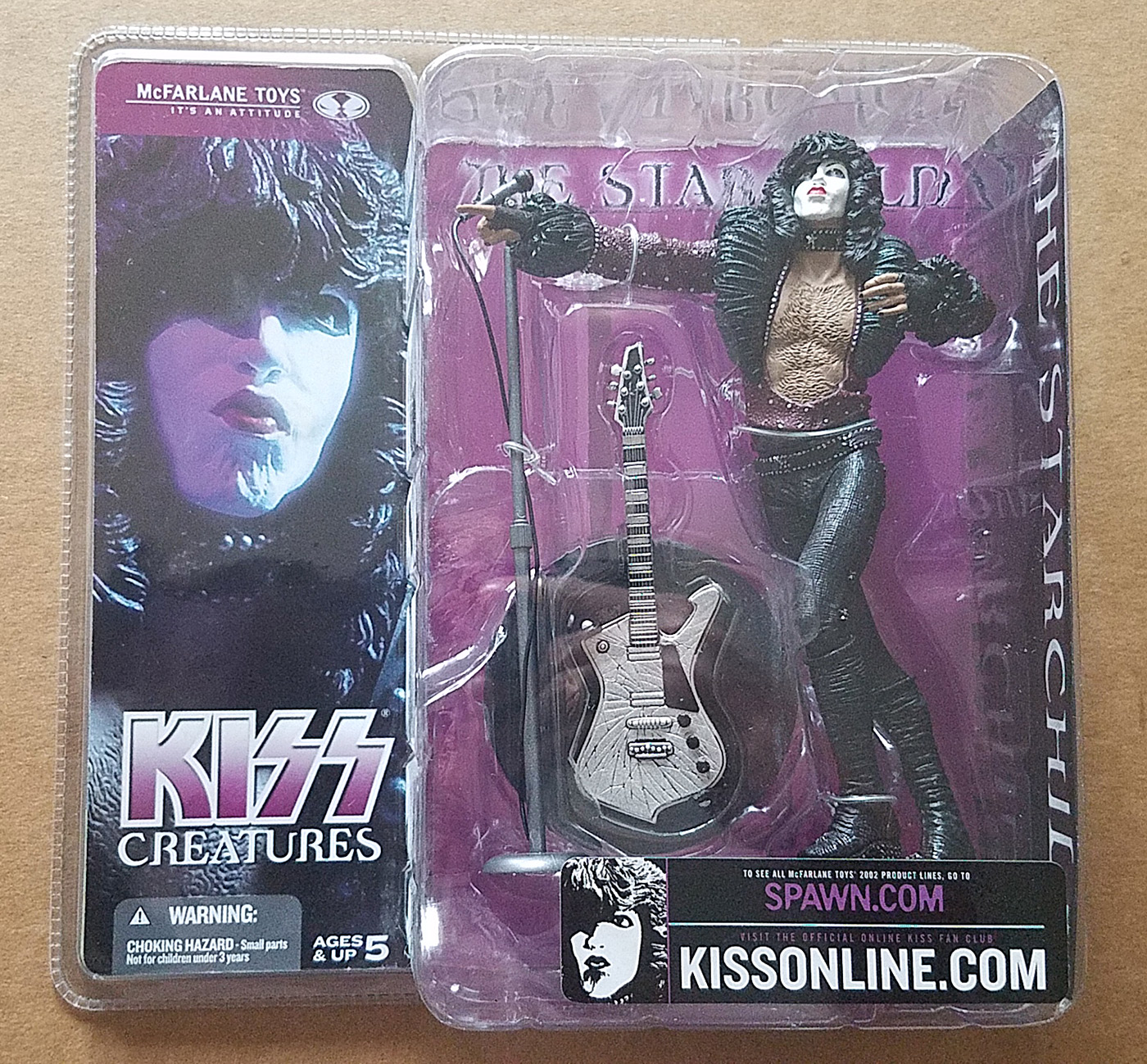 KISS Creatures Spawn Paul Stanley action figure - KISS Addiction
