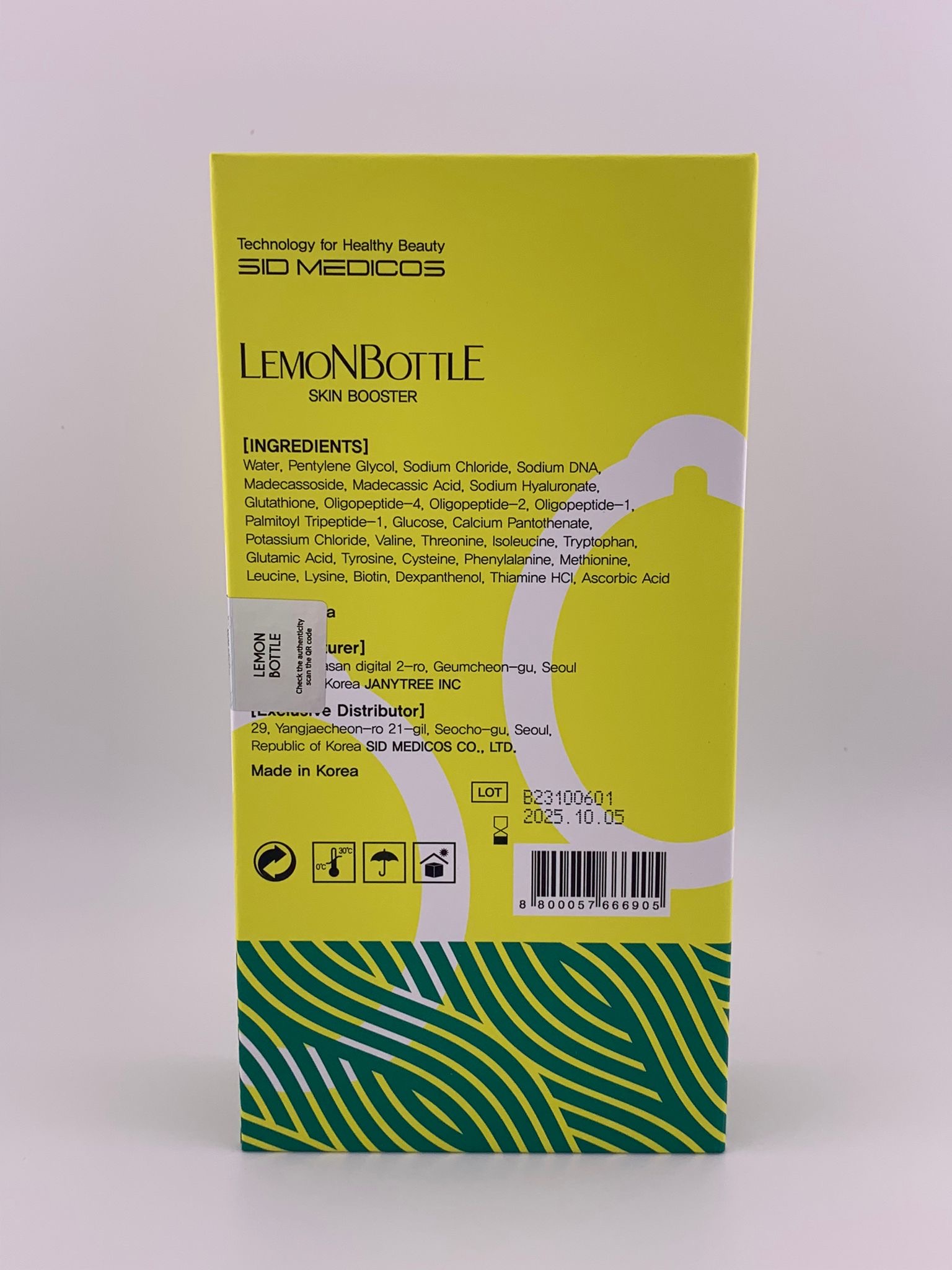 Lemon Bottle Skin Booster 6 x 3.5ml | Kiss Aesthetics Wholesale