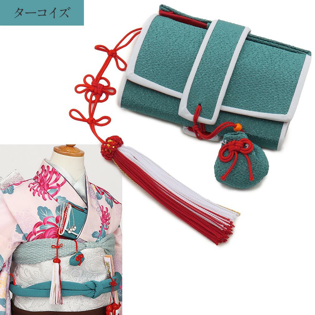 七五三 7歳 小物 女の子 筥迫 9色 箱せこ はこせこ 単品