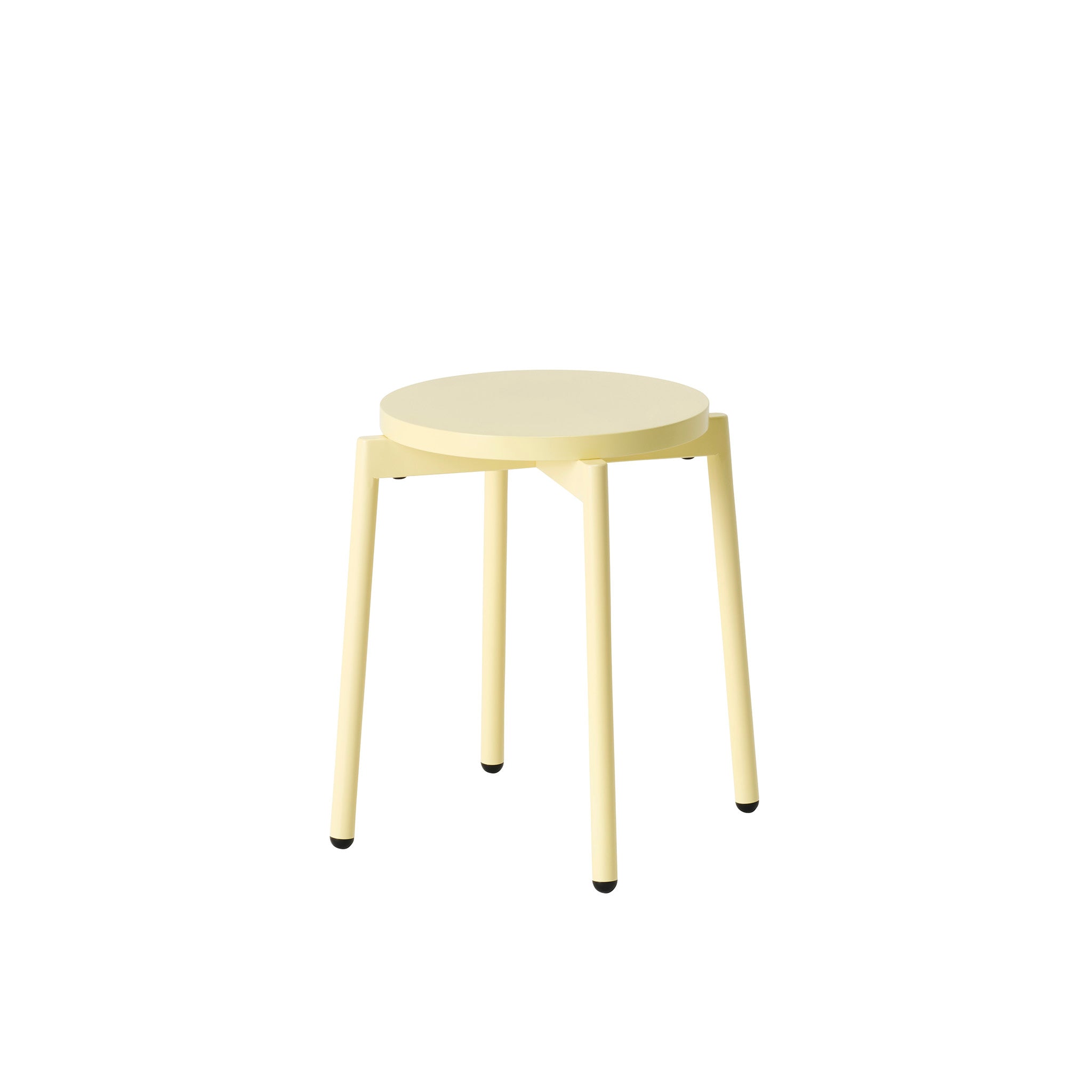 スツール-01-クリームイエロー - KIT