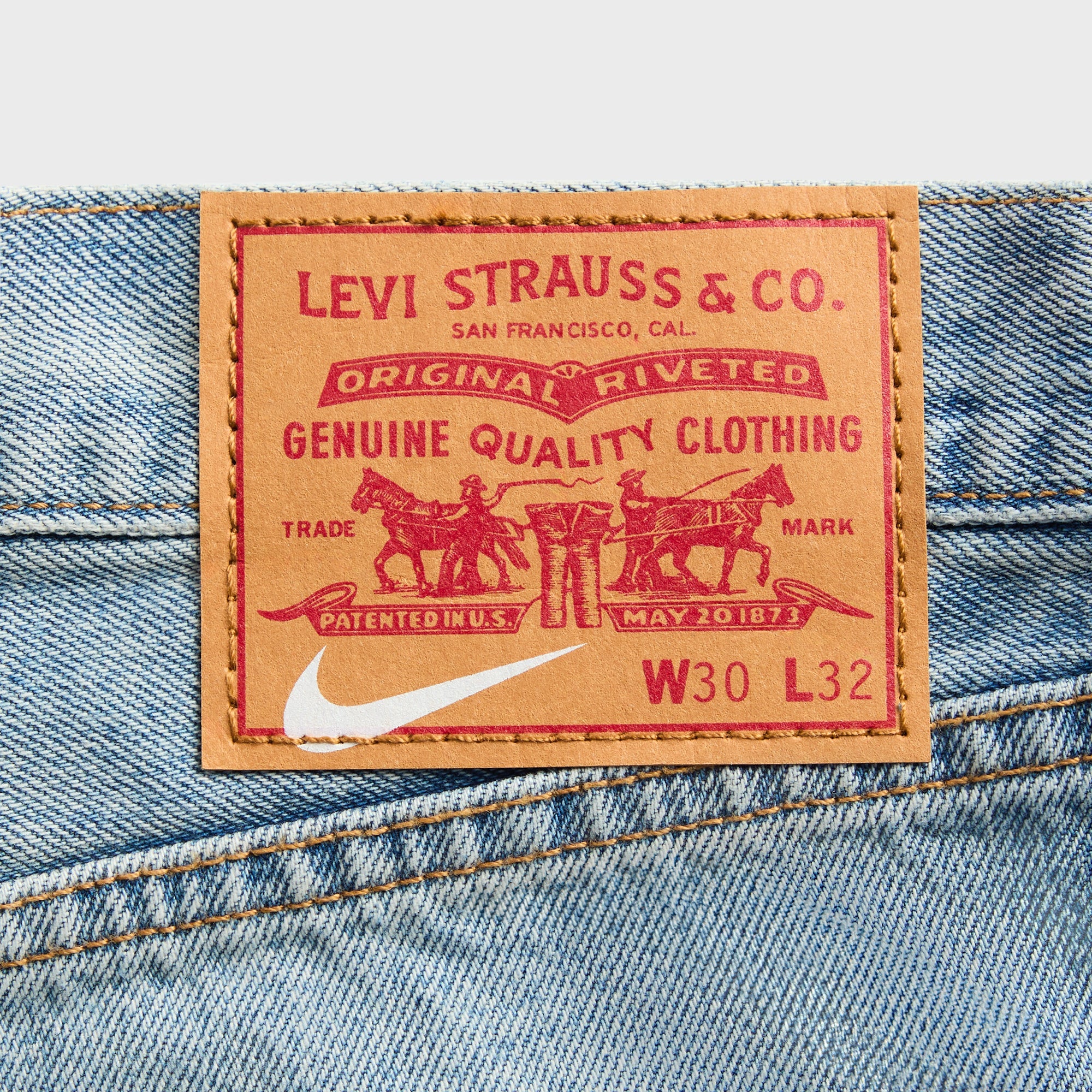 Levi's x Nike Baggy Jean - Light Blue – Kith