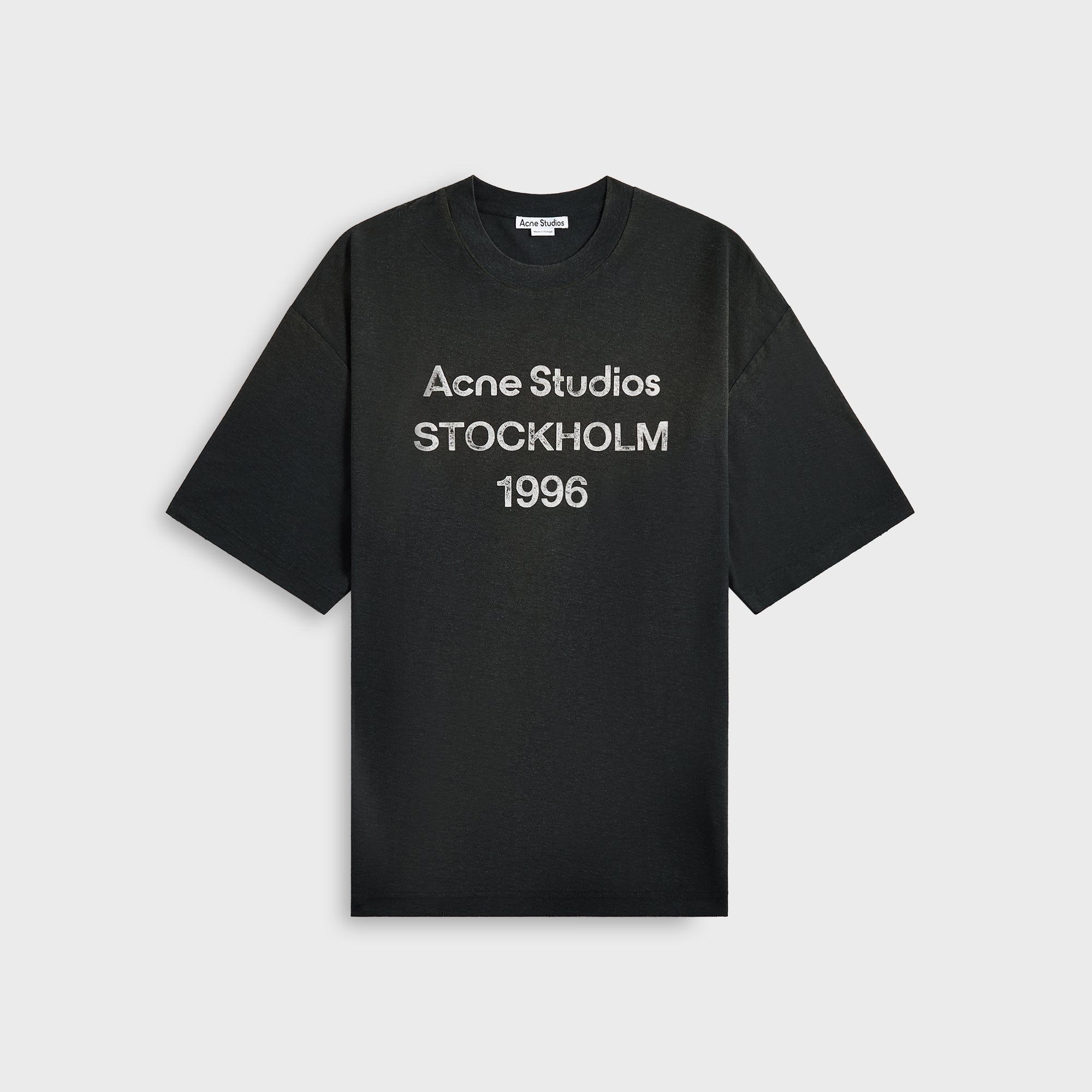 Acne Studios Tee - Faded Black – Kith