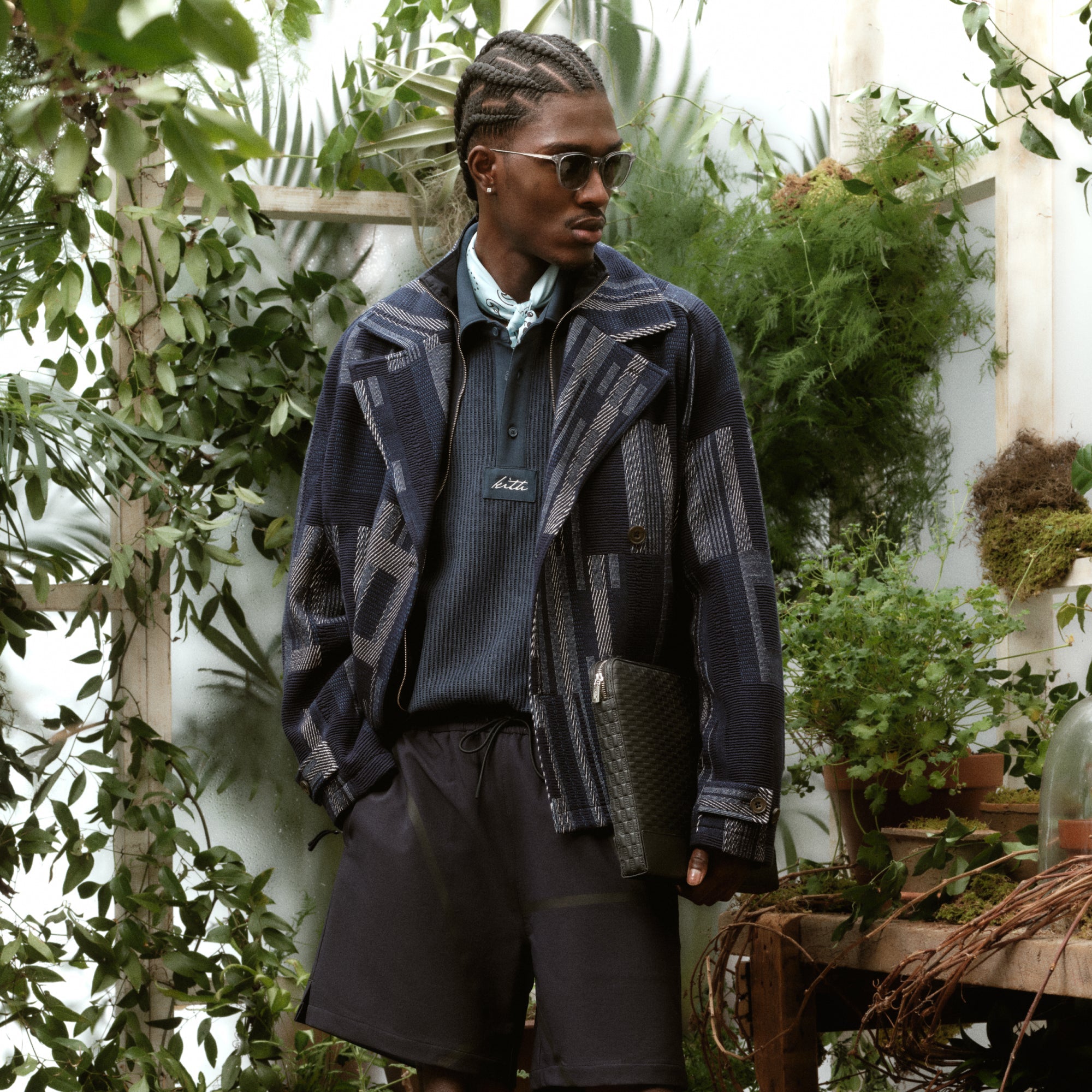 Auralee Cashmere Moleskin Zip Blouson - Top Charcoal – Kith