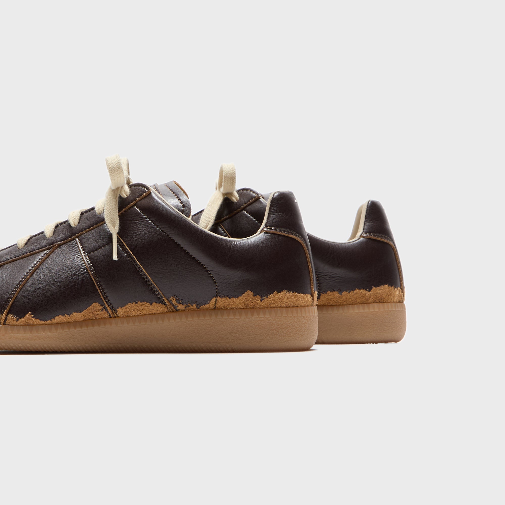 Maison Margiela Replica Sneaker - Dark Brown / Camel – Kith