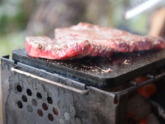 9ミリ極厚鉄板 A5サイズタイプ焚き火台用【送料無料】 | アウトドア