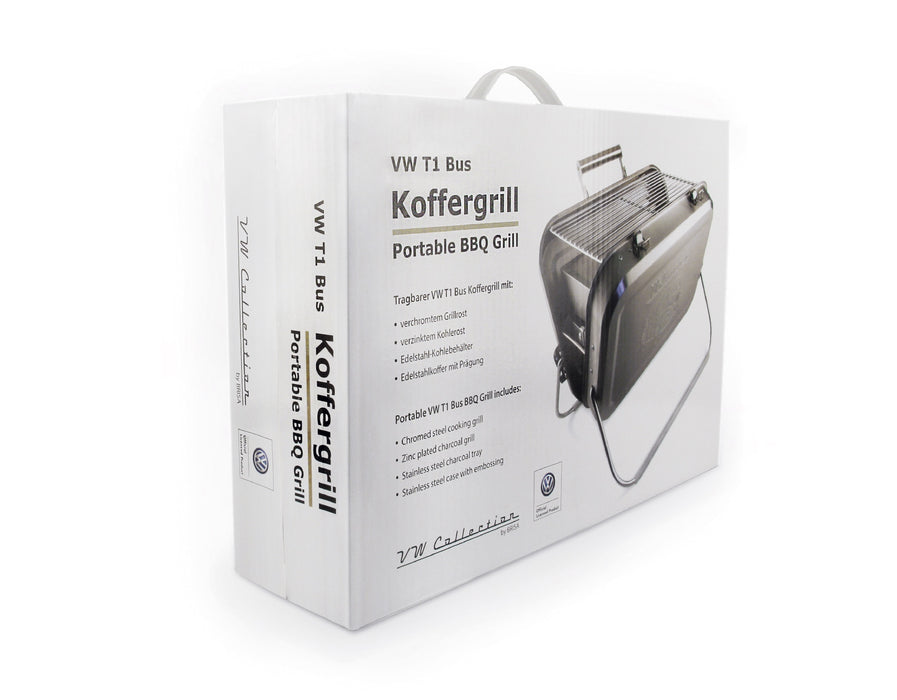 VW T1 Bus Portable BBQ Grill - Stainless Steel — KombiLife Australia