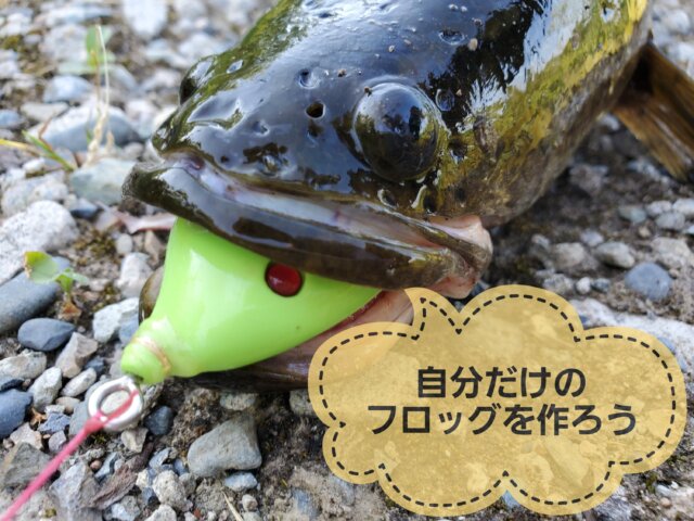 釣果が変わる】雷魚用フロッグのチューニング方法 | 釣りと登山を