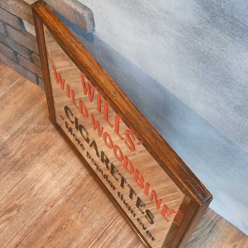 1920's ウッドバインのパブミラー /MR-07A – 神戸アンティークウェアハウス