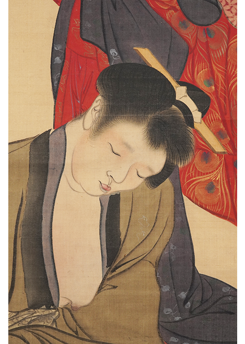 山口素絢 美人図 | 古美術瀬戸