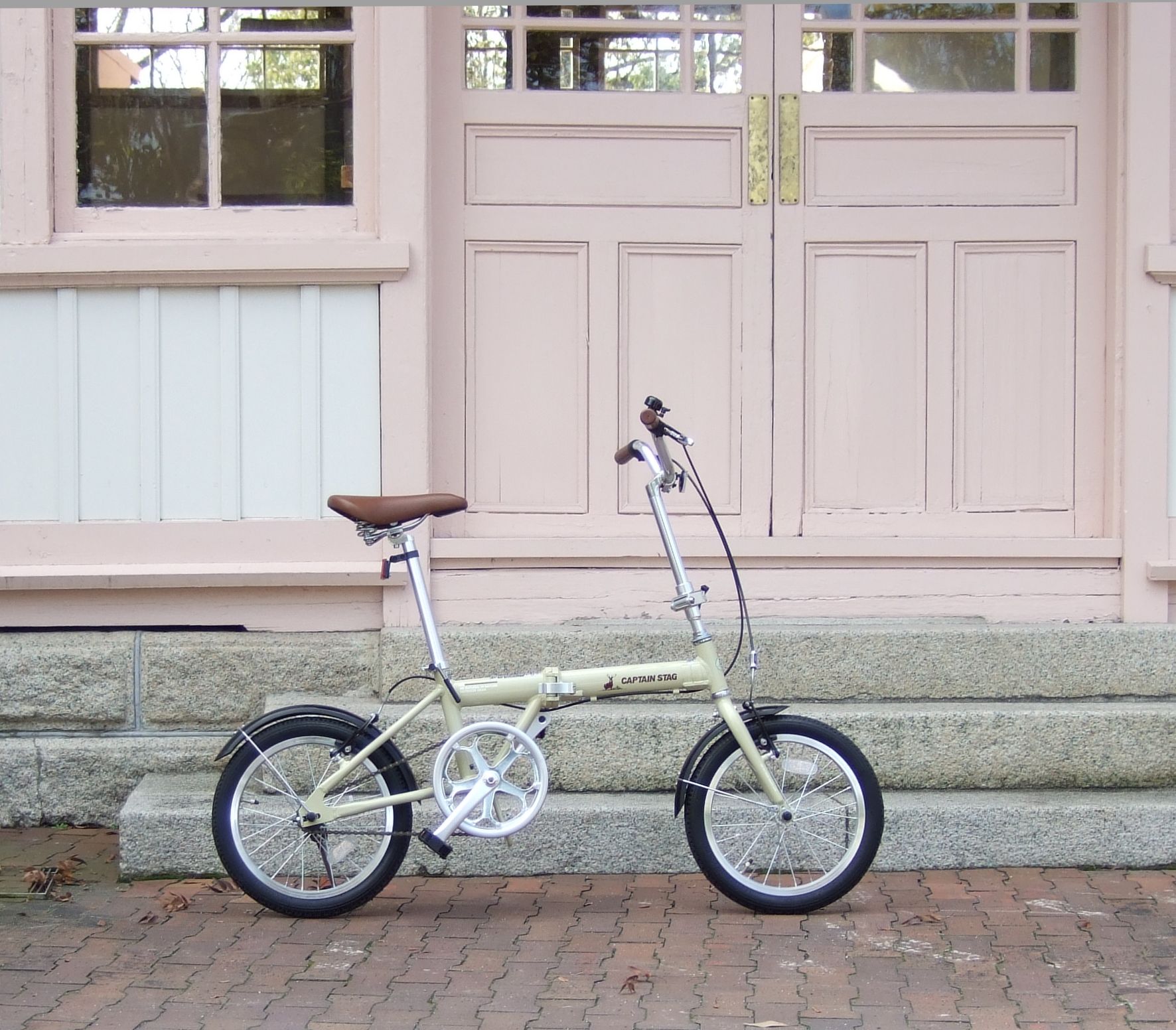 キャプテンスタッグ AL-FDB161 16インチ 折りたたみ自転車 節約 モンテ