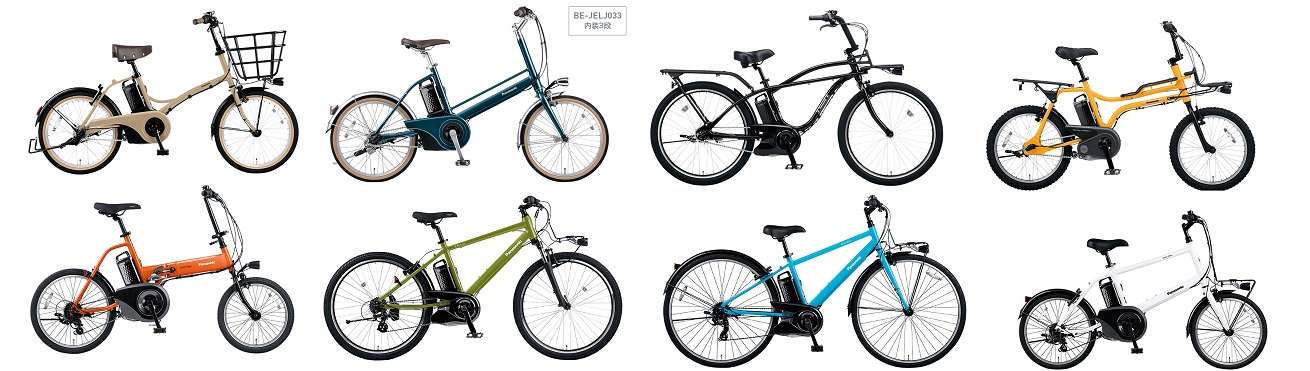 7月発売のパナソニック電動アシスト自転車NEW8モデル（ファッション