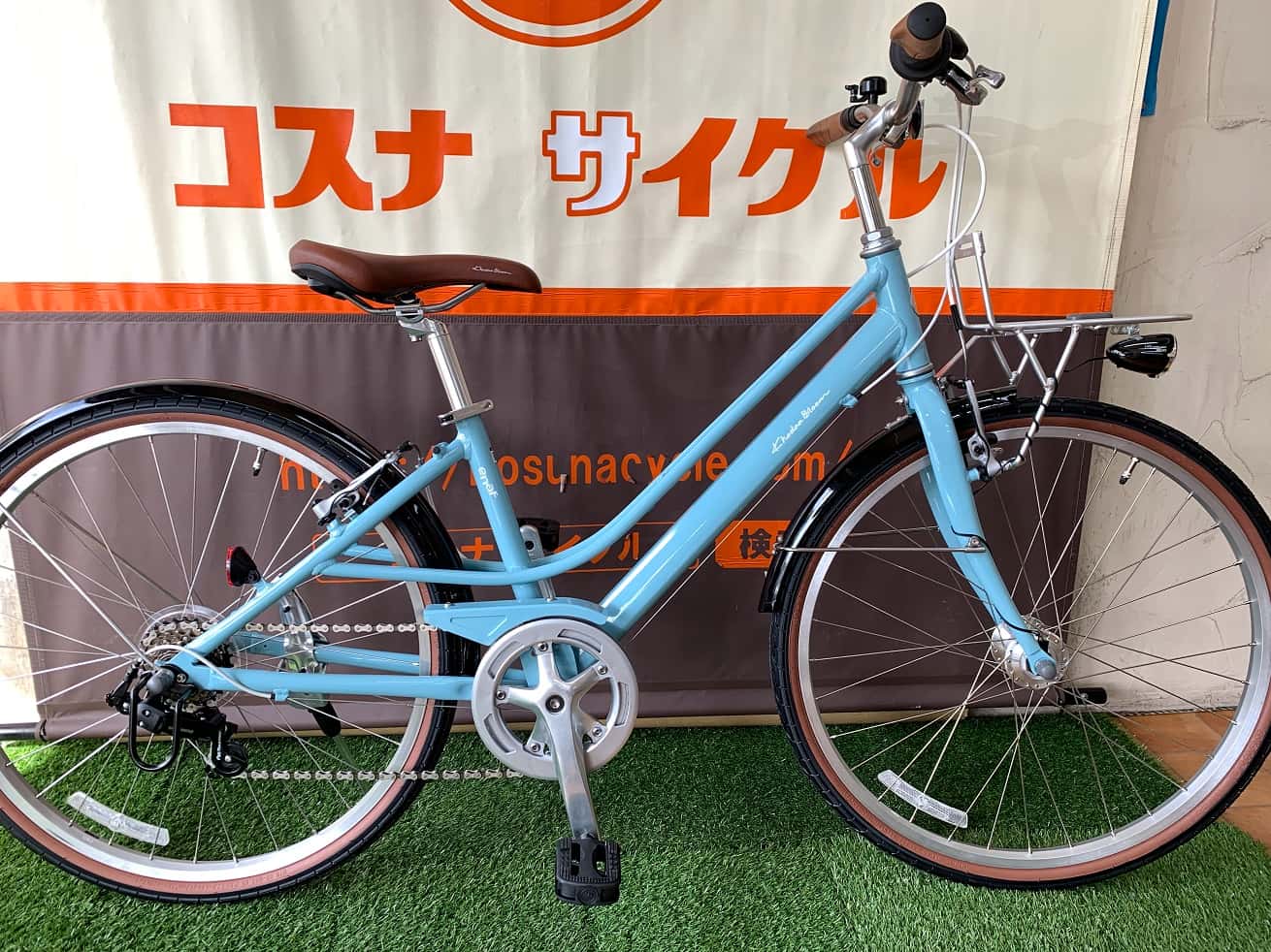 おしゃれな街乗り自転車で身長が低くても乗れるモデルならKhodaaBloom