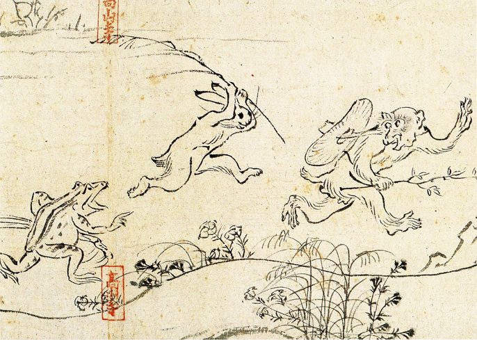 鳥獣人物戯画│世界遺産 栂尾山 高山寺 公式ホームページ
