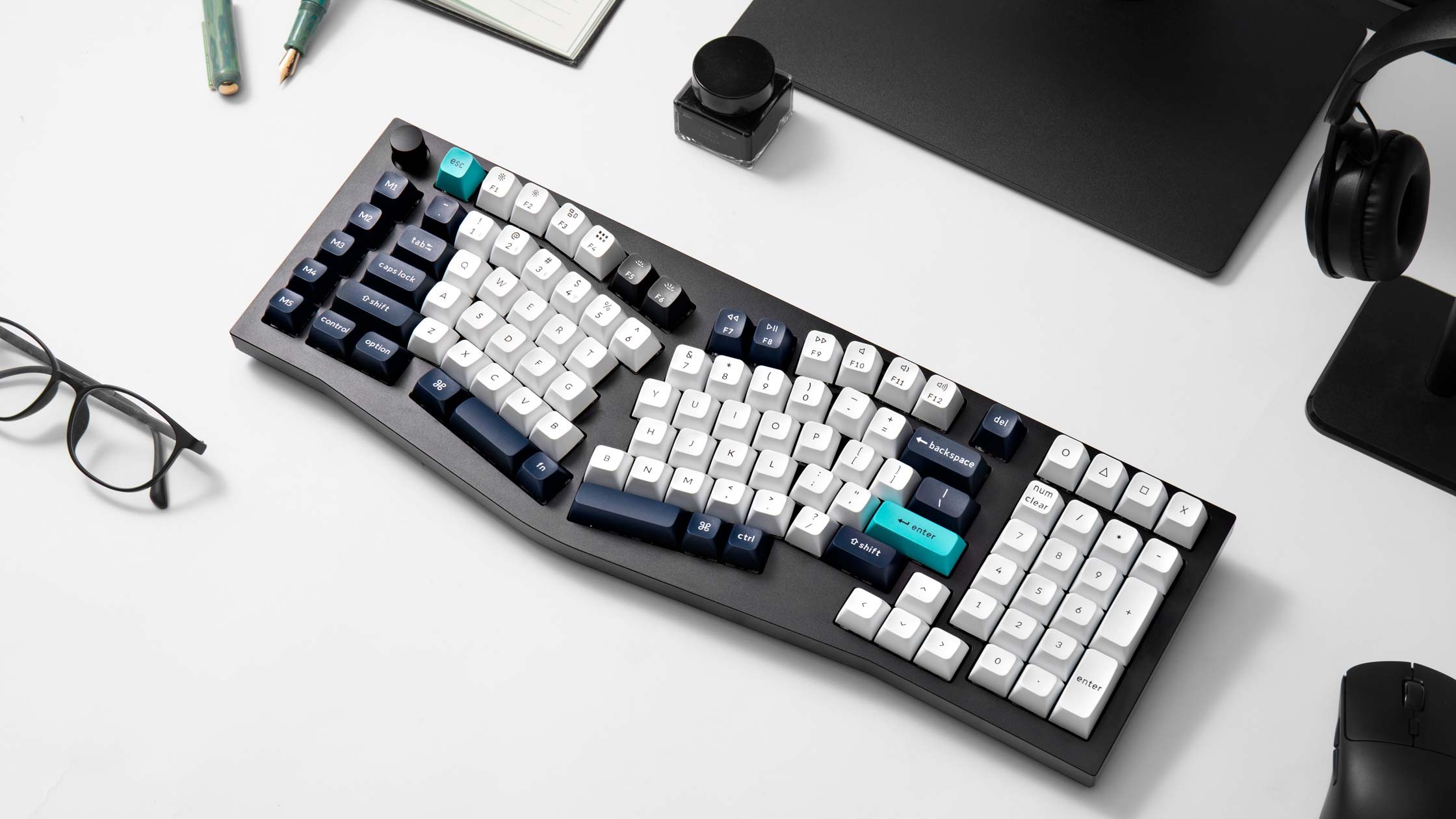 Keychron Q13 Max(Aliceレイアウト) QMK ワイヤレス カスタム
