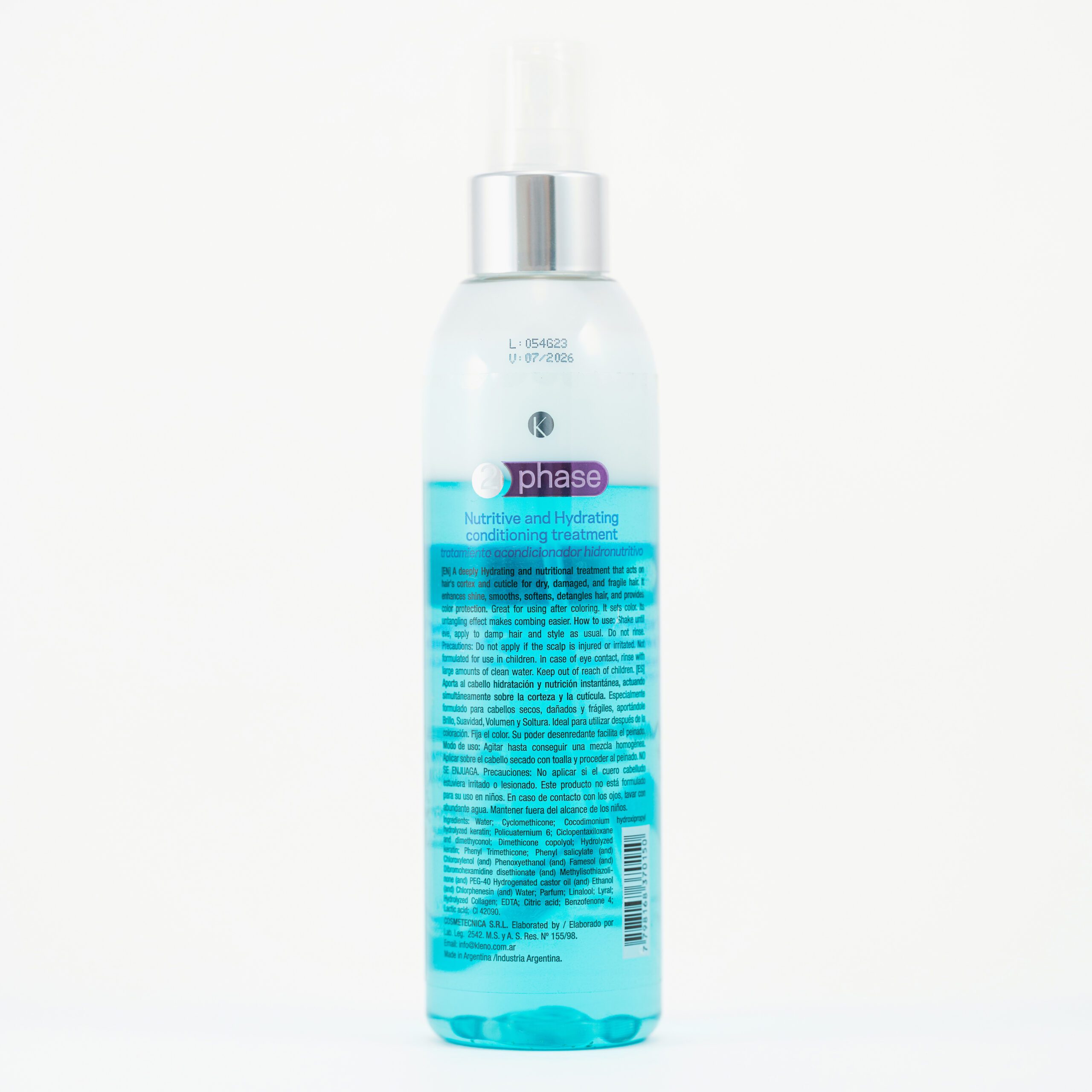 2PHASE Nutritive and Hydrating conditioning treatment - Kleno Hair