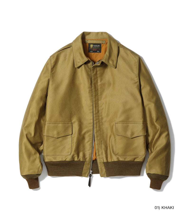 BR15767 / BUZZ RICKSON'S AVIATION ASSOCIATES JUNGLE CLOTH A-2