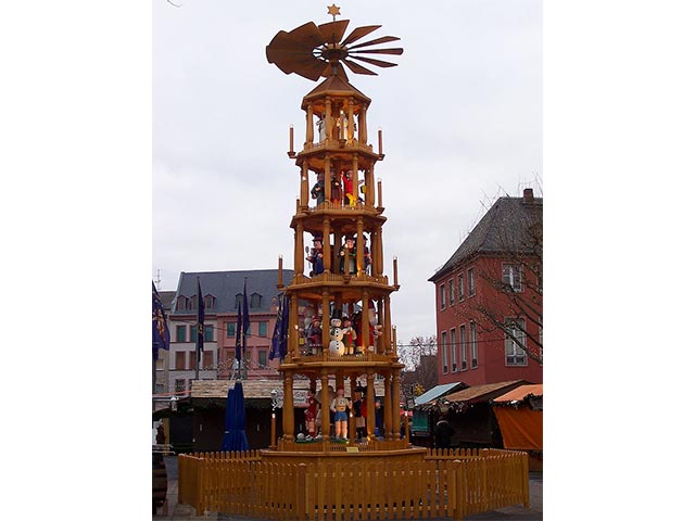 ヨーロッパのクリスマスマーケットとクリスマスピラミッド K.S.