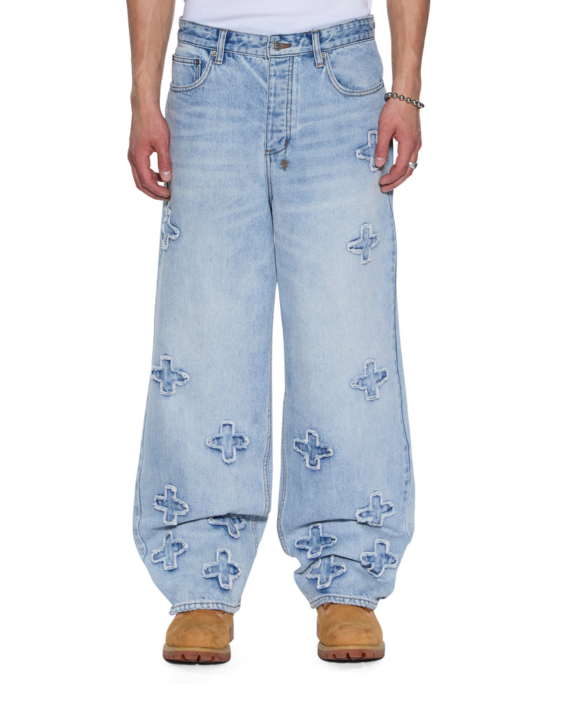 Buy Maxx Kraftwerk | Men's Patched Denim Jean | KSUBI | Ksubi ++