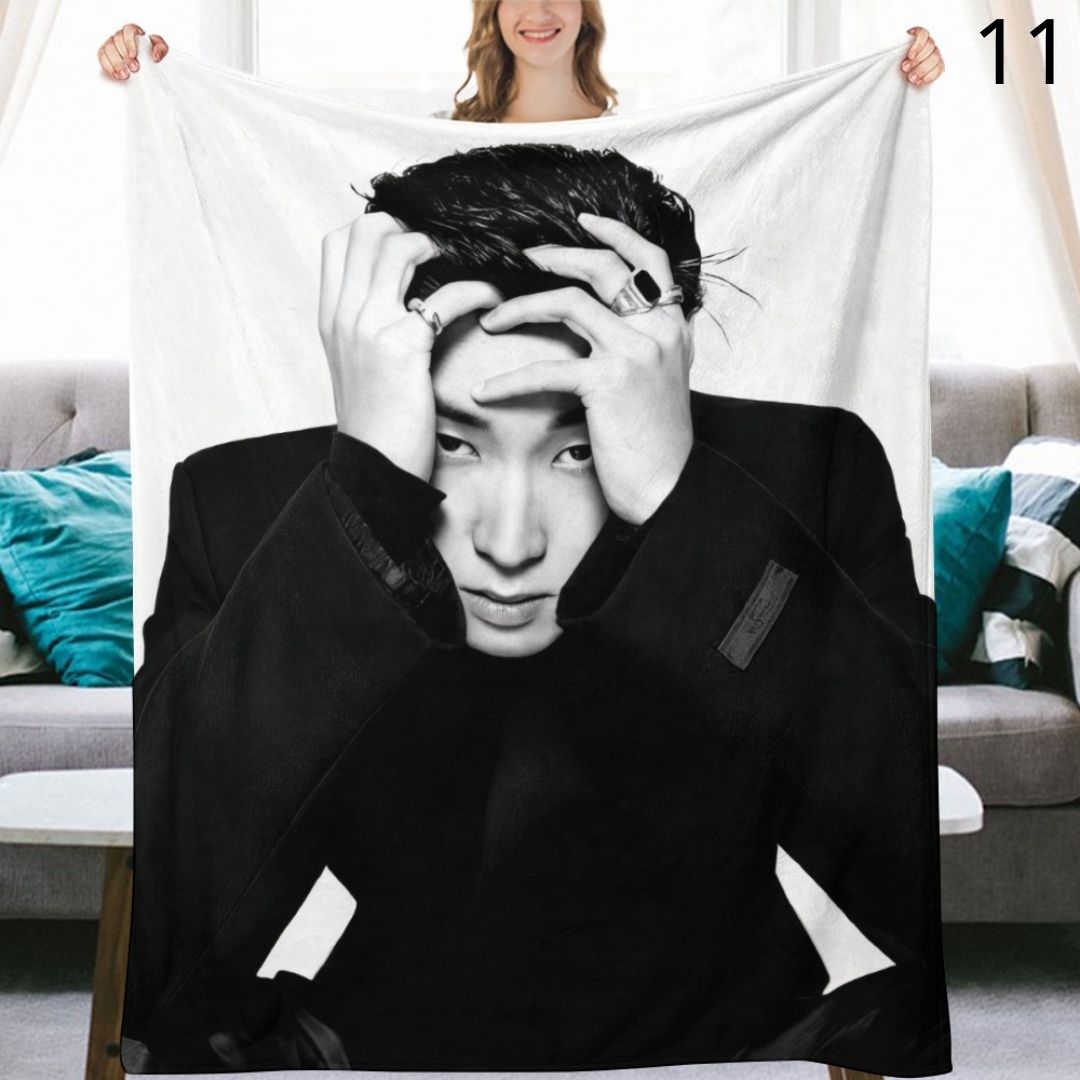 SEVENTEEN Wonwoo Blanket, Seventeen Flannel Throw Blanket, Gifts