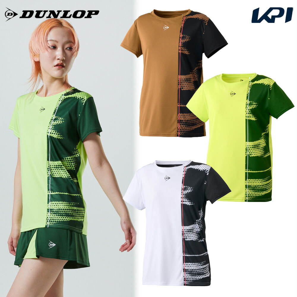 ダンロップ DUNLOP テニスウェア レディース ゲームシャツ DAP1463W
