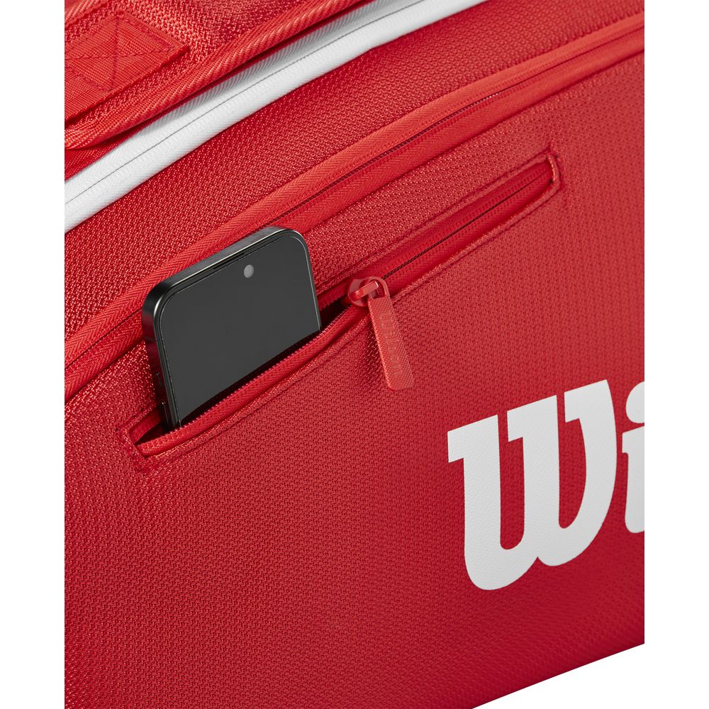 ウイルソン Wilson テニスバッグ・ケース SUPER TOUR RED 15PK