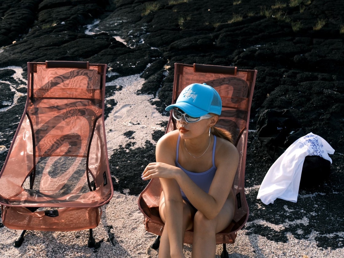 テーブル・チェア・ハンモック Stussy Helinox Swirly S Beach Chair