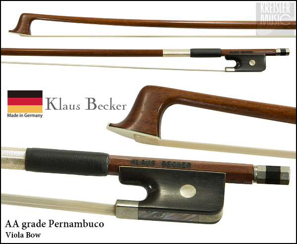 ビオラ弓◇ドイツ製◇Klaus Becker 最上質AAペルナンブーコ