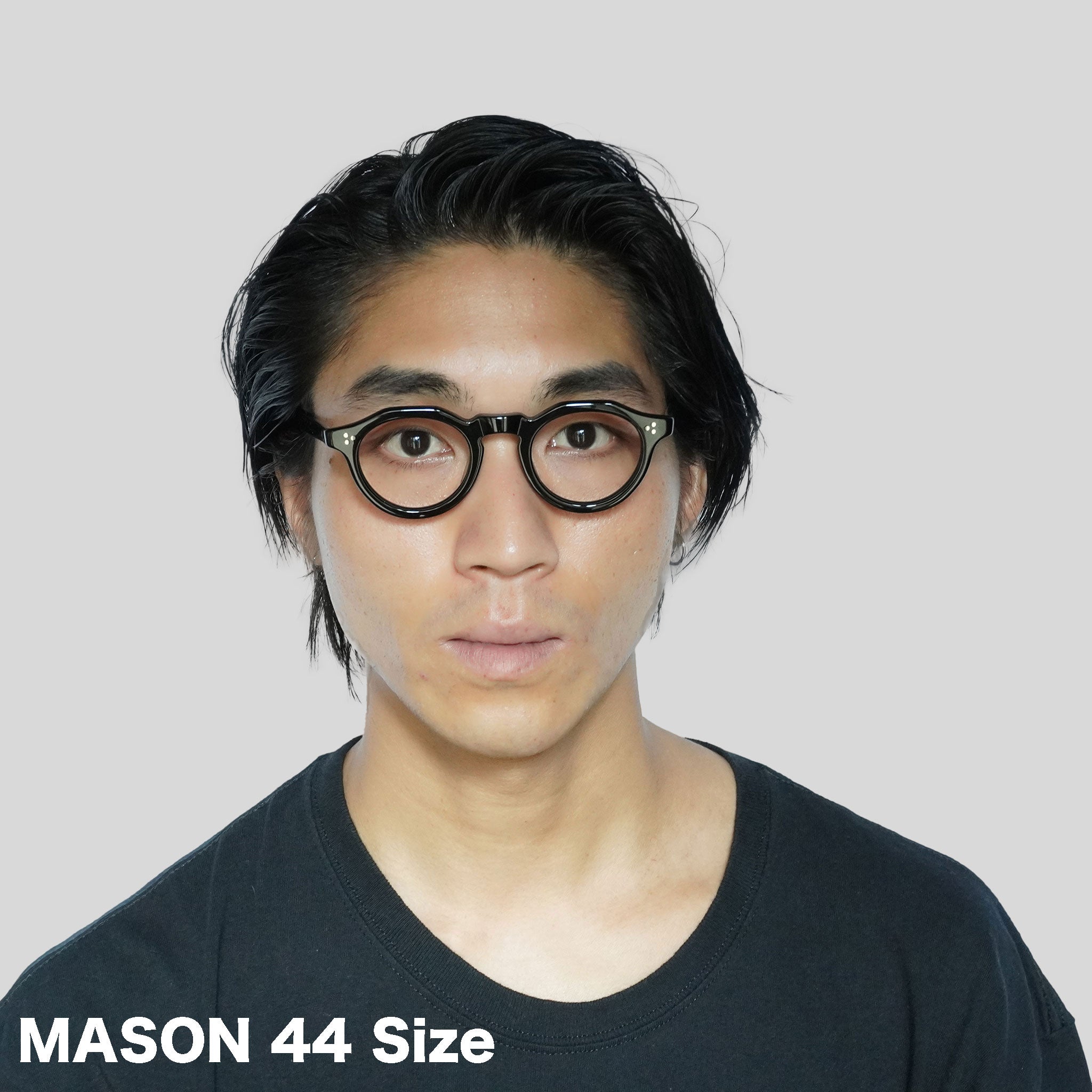 EYEVAN アイヴァン / MASON 44 / PBK (PIANO BLACK) / メガネ – KRANC