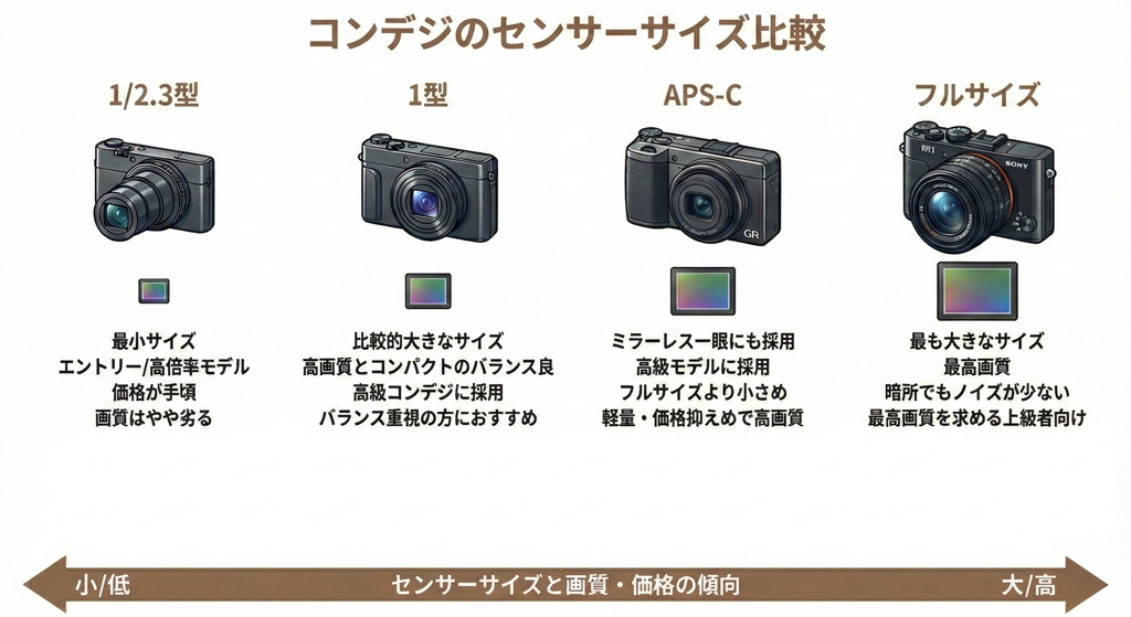 ソニー/SONY,オリンパス/OLYMPUS,ニコン/Nikon等コンデジまとめ
