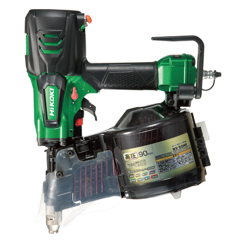 日立 NV 90H 鉄砲 HITACHI 日立工機 NV90H 90mm 高圧 ロール釘打機 6