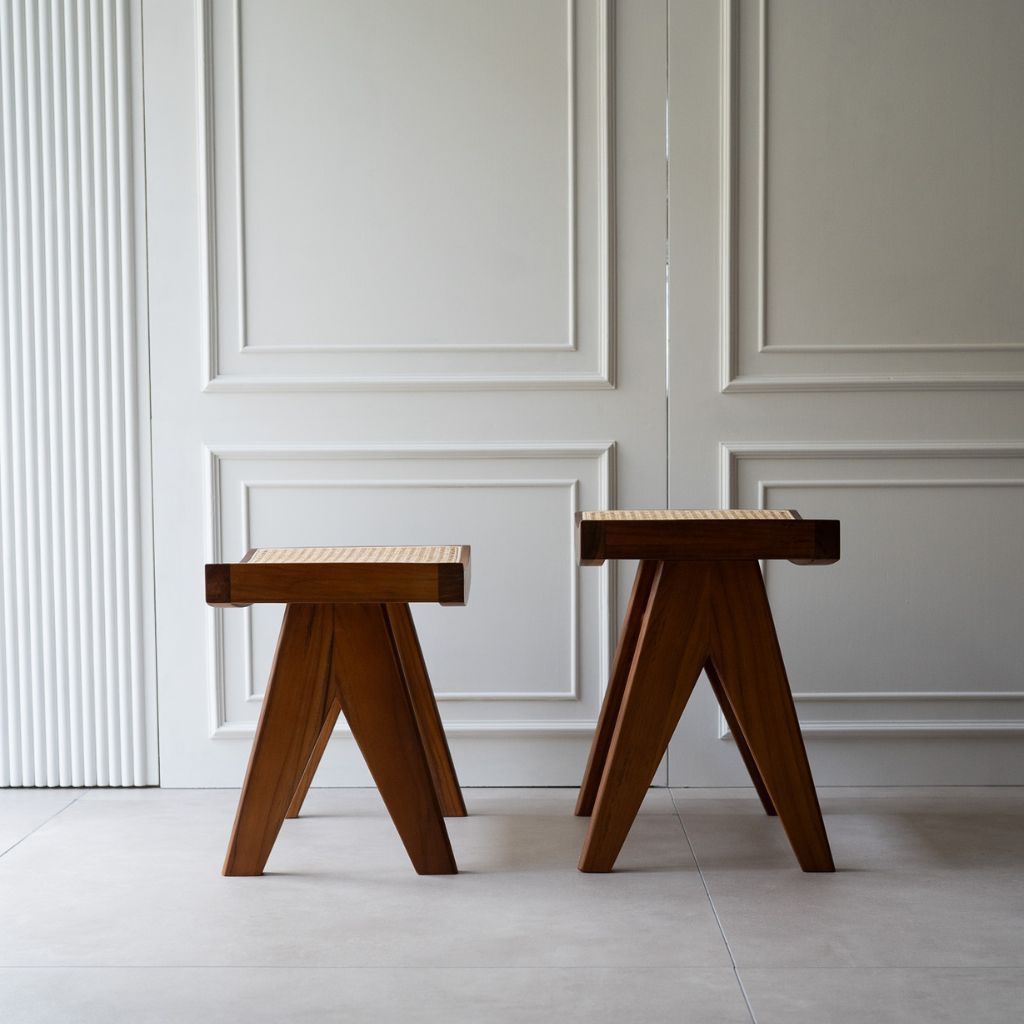 PH34 Low Stool Teak / PH34 ロースツール チーク ピエール