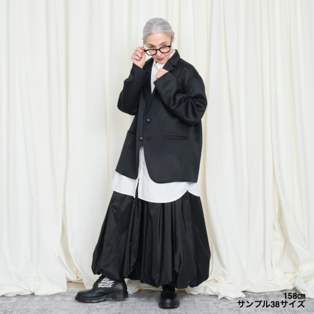 THOMAS MAGPIE バルーンスカート（ブラック）