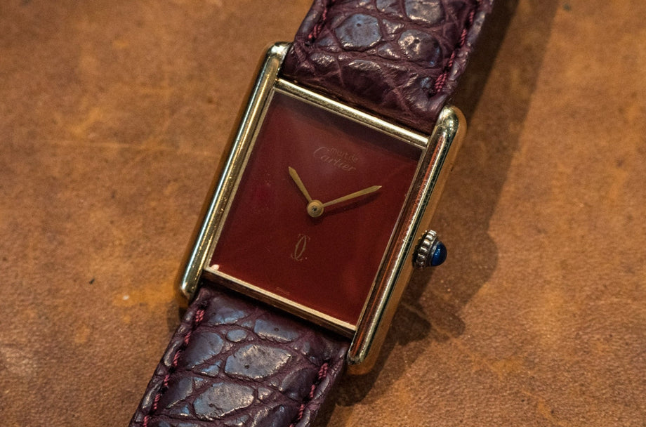 Cartier カルティエ リバーシブル マストタンク ベルト レザー