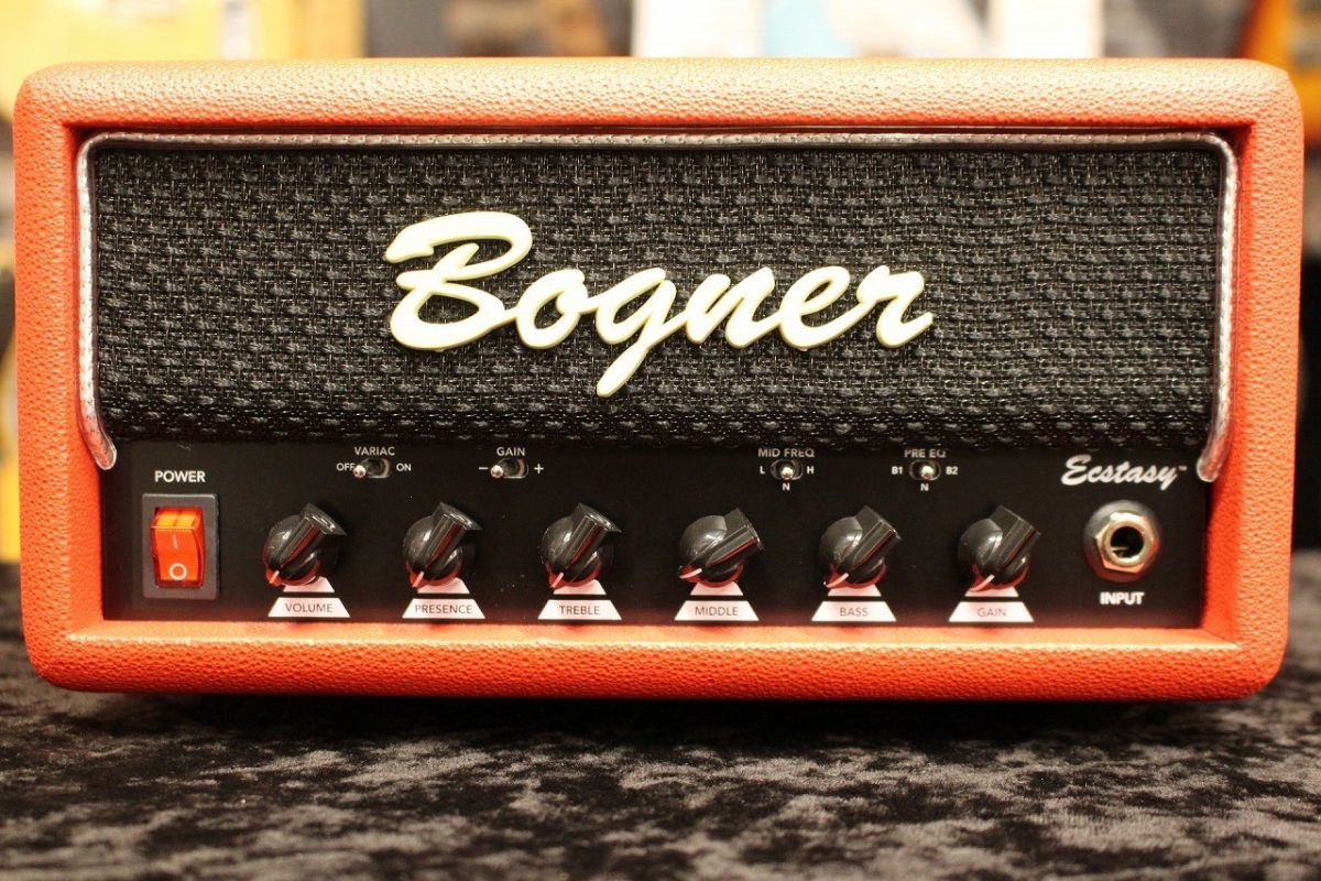 Ecstasy Mini Head Custom Color Red Tolex / Black Grill / Silver