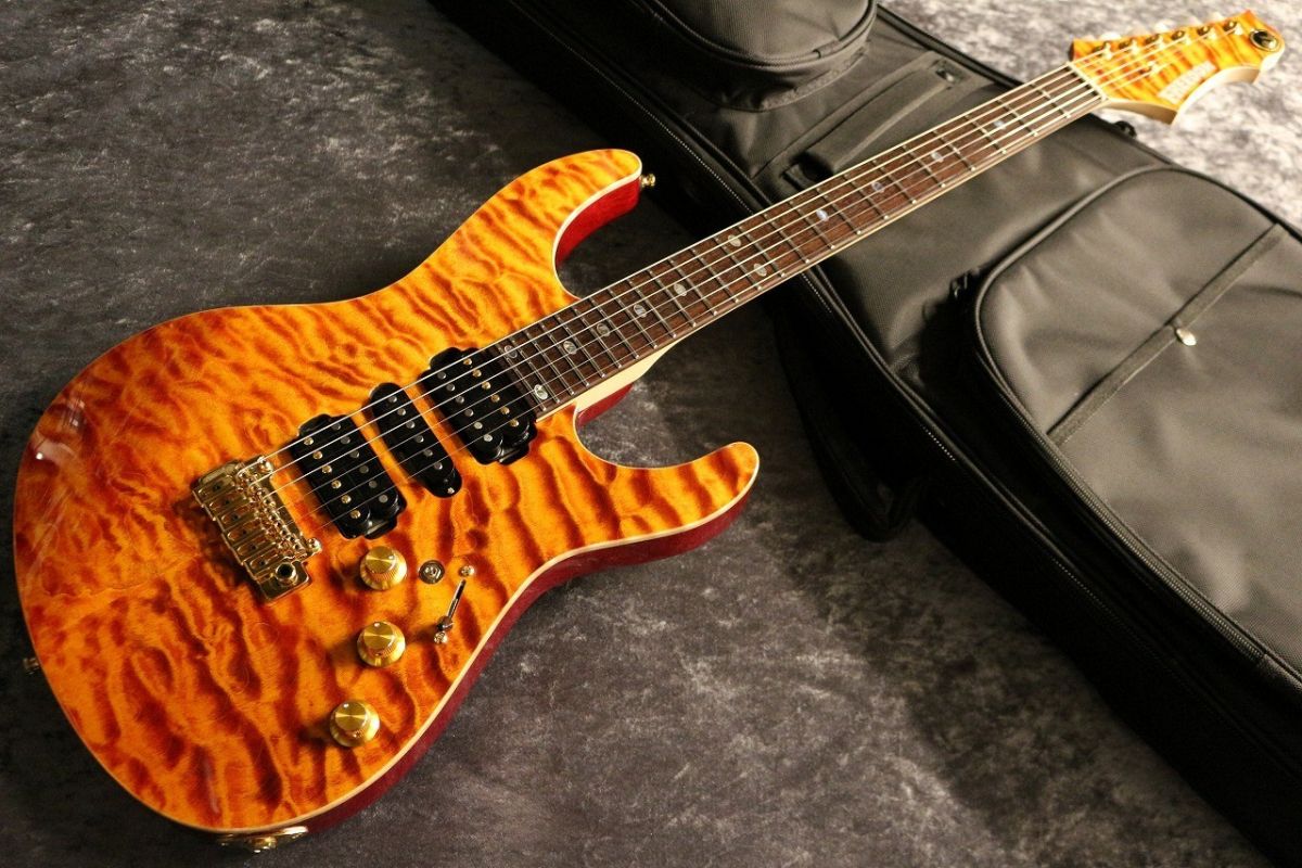 Custom Order HYDRA 24F Mahogany Body Premium Grade Quilt Maple Top