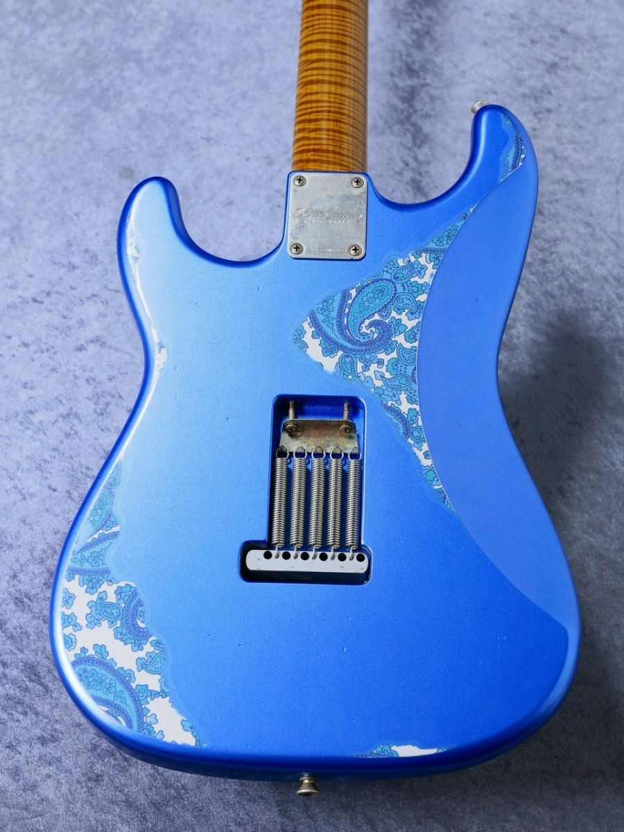 XSC-2 Master Grade Flame Maple Neck Heavy Aged ~Lake Pracid Blue