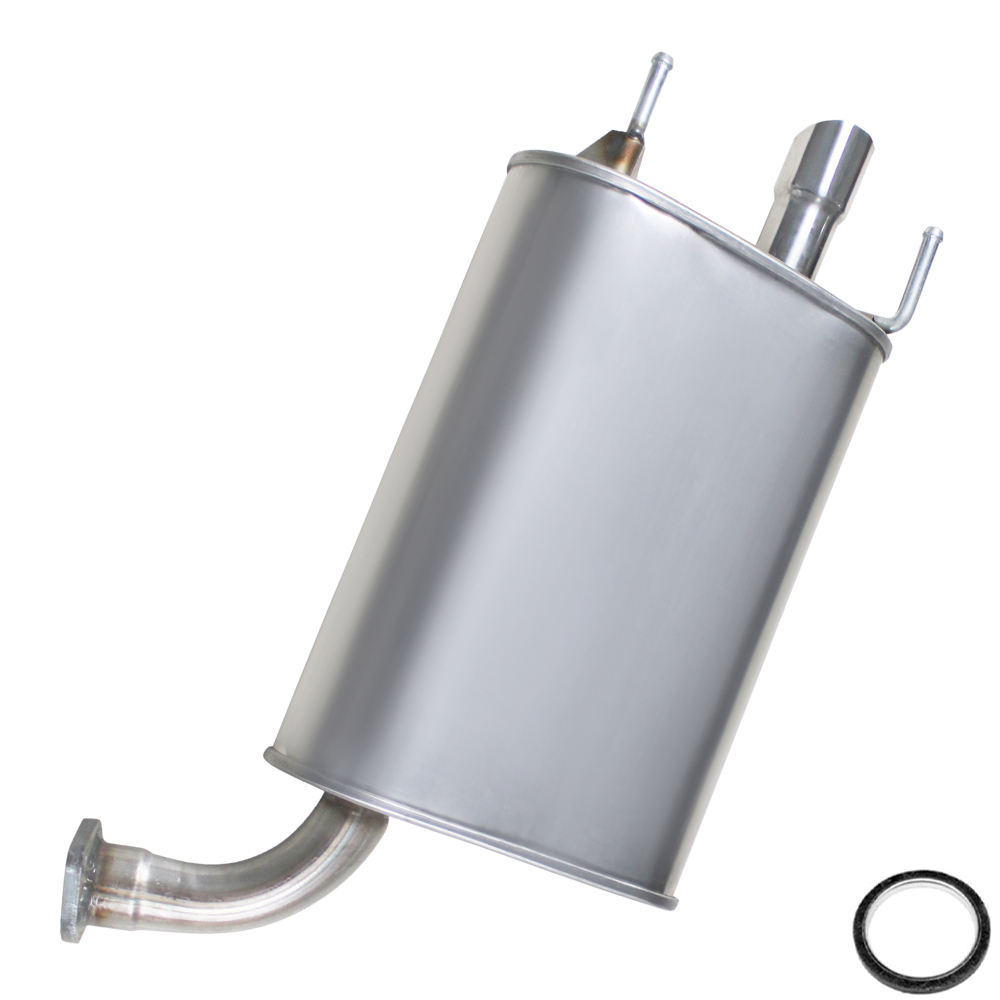 Stainless Steel Driver Side Exhaust Muffler fits 07-11 Camry 07-12