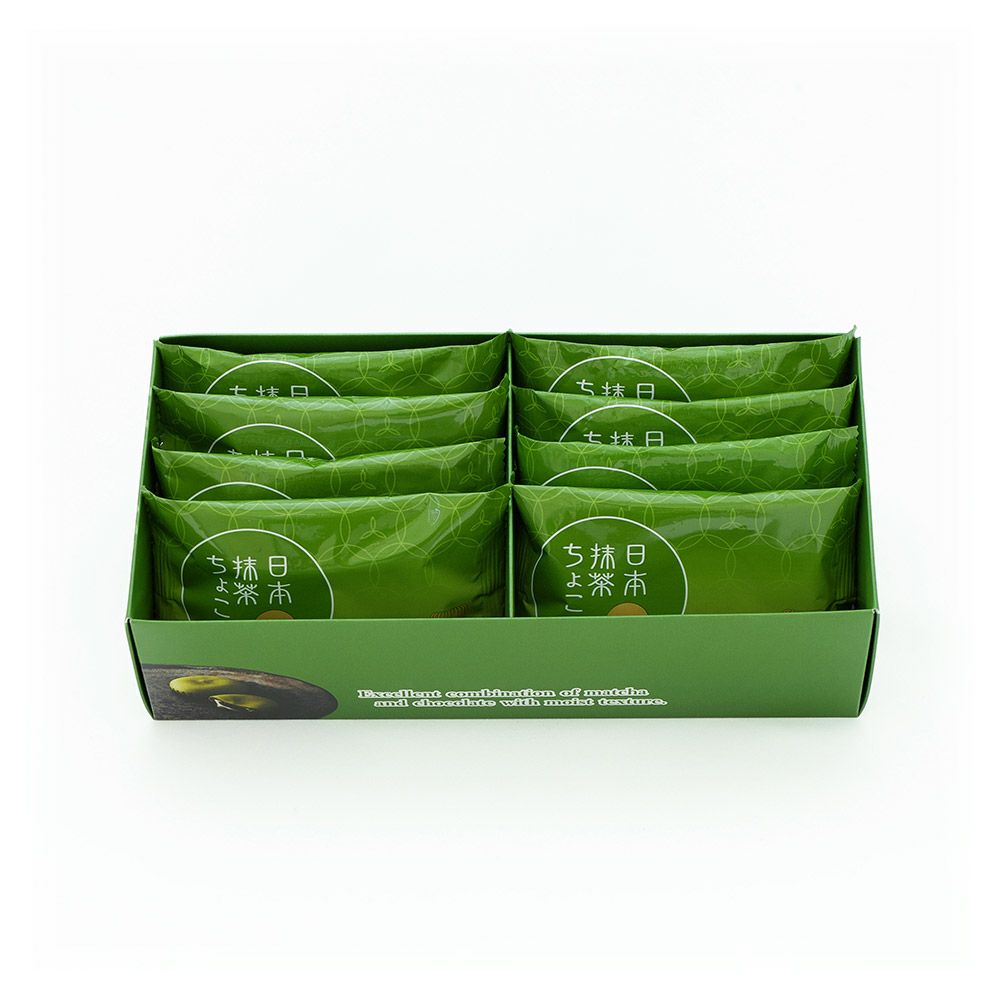 日本抹茶ちょこら 4個入 | 旬果瞬菓（しゅんかしゅんか）共楽堂