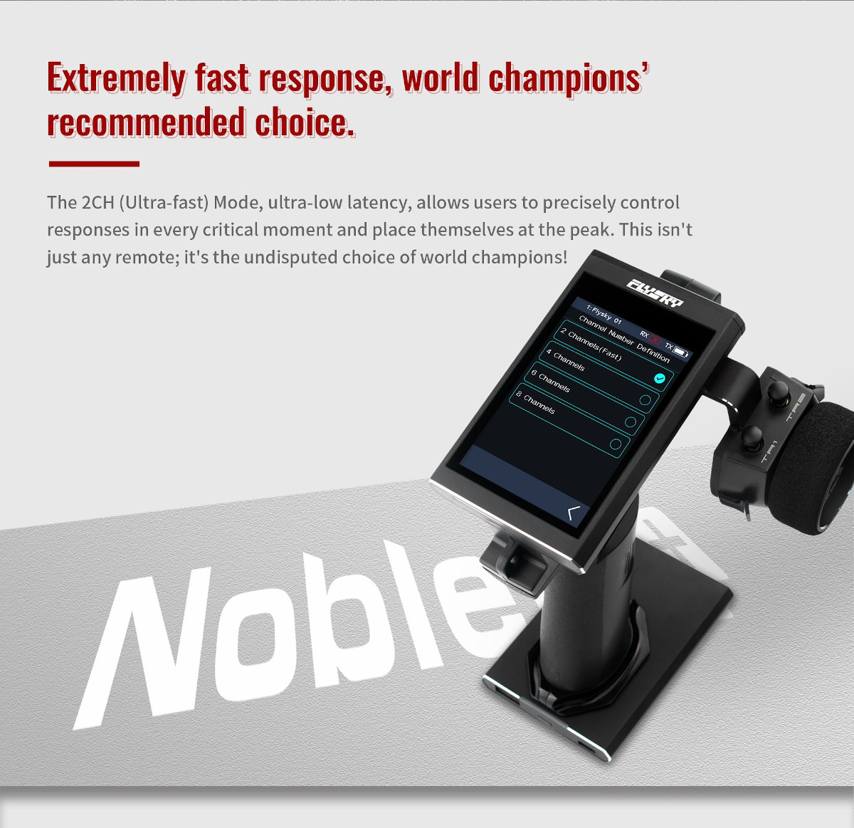 Fly Sky Noble NB4+ w/FGR4B RX 82152-A - KYOSHO RC