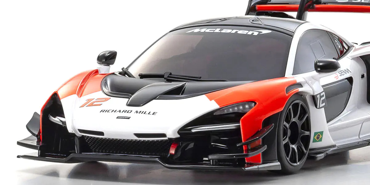 ミニッツ McLaren Senna GTR オレンジボディ MINI-Z RWD readyset