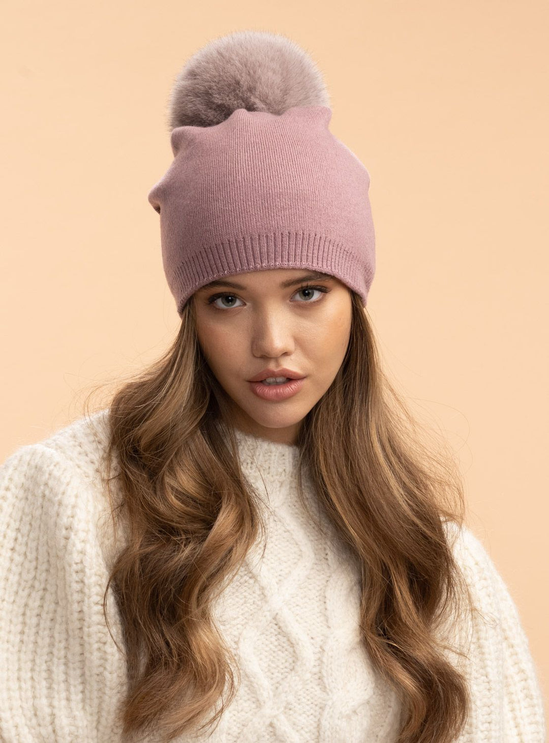 帽子 MAISON KINEMA Aran pattern hair band 帽子 MAISON KINEMA Aran