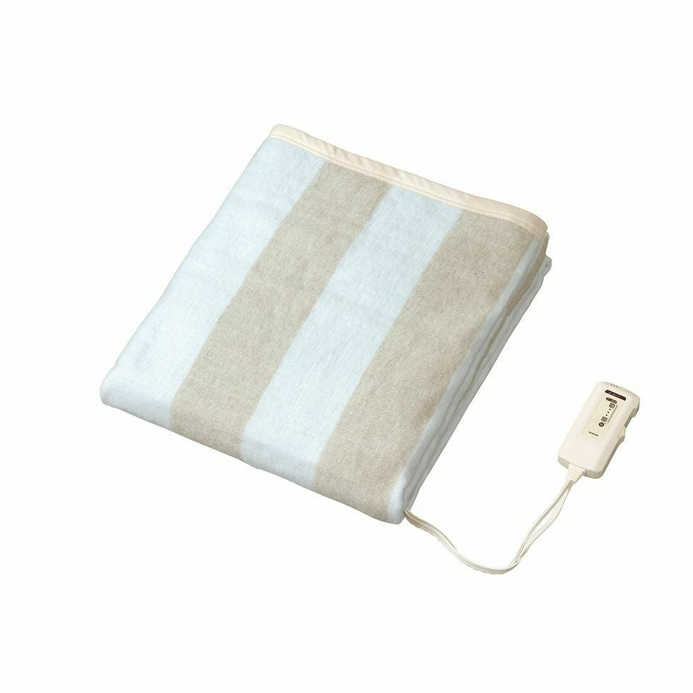 販売終了】電気毛布（掛け敷き）電磁波カット188x120cmKDK-75246D