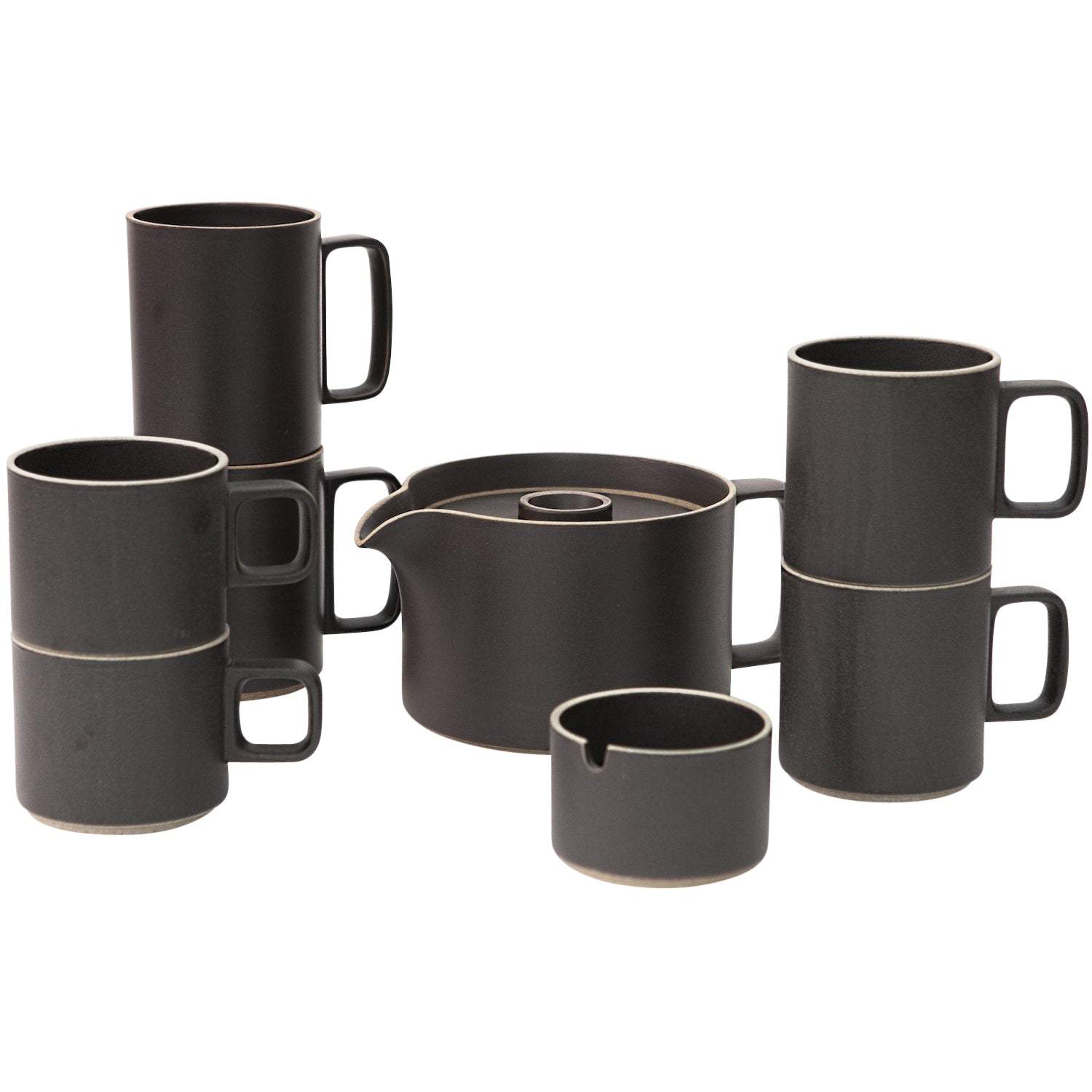 Hasami Porcelain Black Mug – La Gent
